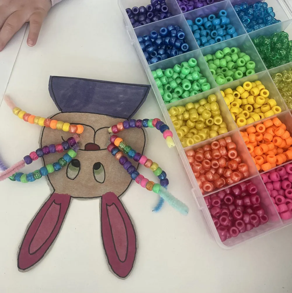 Enfant en séance de psychomotricité